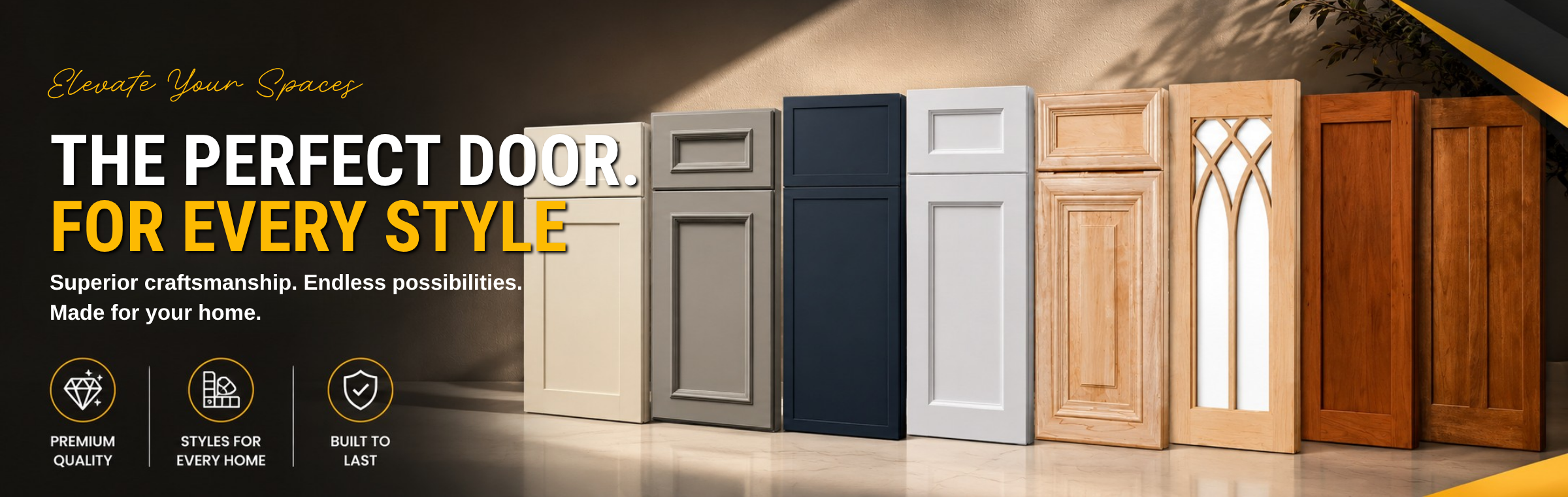 The Uniq House Cabinet Door Styles - The Perfect Door For Every Style